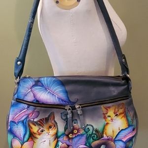 Very nice condition, used, Anuschka purse